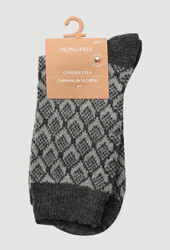 Chaussettes en Laine - MONOPRIX FEMME - Modalova