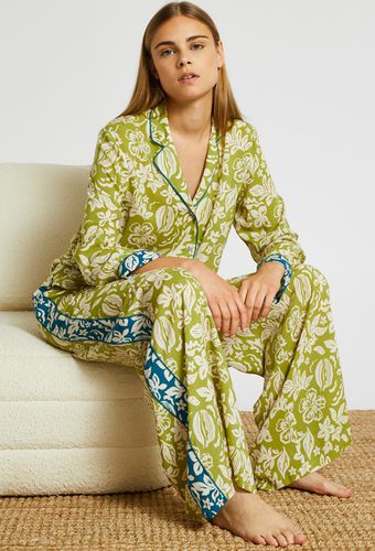 Pyjama large en viscose ECOVERO - MONOPRIX FEMME - Modalova