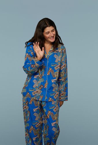 Pyjama en coton Bio - PIERRE MARIE x Monoprix - MONOPRIX FEMME - Modalova