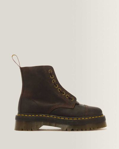 Boots Plateformes Sinclair en Cuir Crazy Horse Chaussures en , Taille: 36 - Dr. martens - Modalova