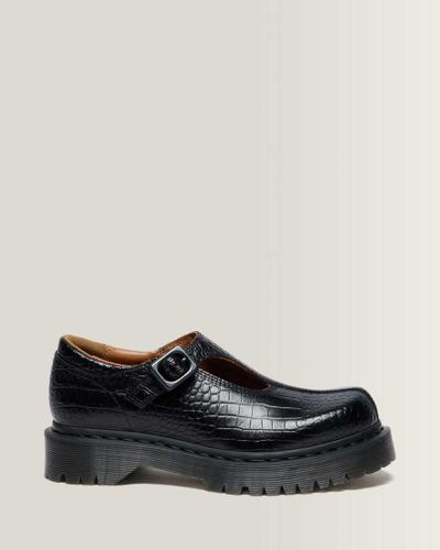 Babies Rejena en Cuir Gaufré Croco Chaussures en , Taille: 38 - Dr. martens - Modalova