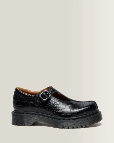 Babies Rejena en Cuir Gaufré Croco Chaussures en , Taille: 40 - Dr. martens - Modalova