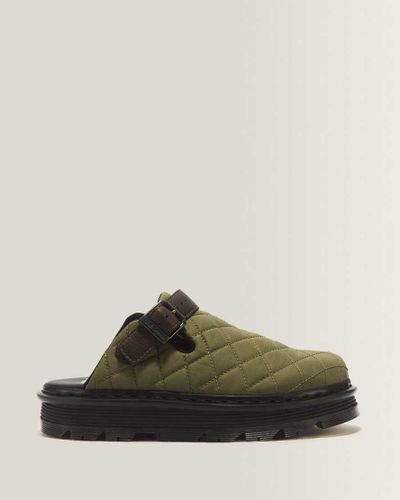 Mules Plateformes Zebzag en Quilted Canvas en , Taille: 46 - Dr. martens - Modalova