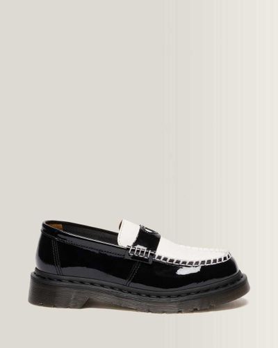 Mocassins Penton Heart en Cuir Patent Lamper Bicolore Chaussures en , Taille: 43 - Dr. martens - Modalova