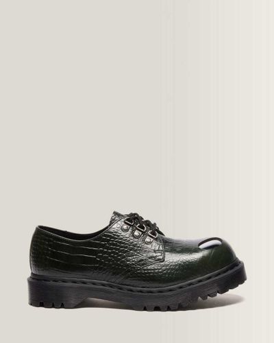 Chaussures 1461 en Cuir Avec Bout en Acier en , Taille: 36 - Dr. martens - Modalova