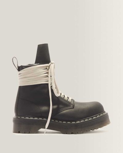 Cuir Cireux Boots Steel Toe Rick Owens en , Taille: 37 - Dr. martens - Modalova
