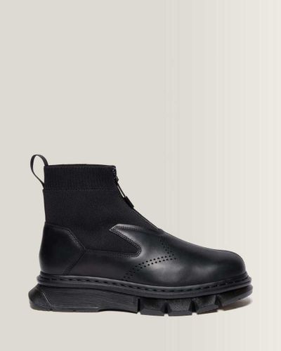 Cuir Cireux Boots 14X Qubist À Zip en , Taille: 37 - Dr. martens - Modalova