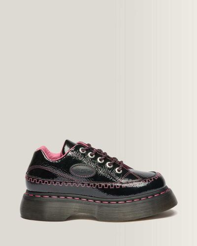 Chaussures Buzz en Cuir Distressed Patent À 5 Œillets en , Taille: 37 - Dr. martens - Modalova