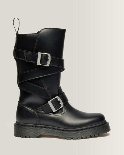 Biker Boots Anistone en Cuir À Brides en , Taille: 42 - Dr. martens - Modalova