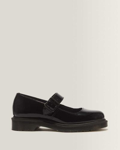 Chaussures Mariel II en Cuir Patent Lamper À Boucles Et Brides en , Taille: 36 - Dr. martens - Modalova