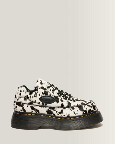 Chaussures Buzz À 5 Œillets en Cuir Hair On Dalmatien , Taille: 43 - Dr. martens - Modalova