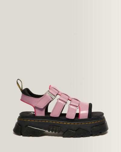 Sandales Mattison en Cuir Soft Patent À Brides en , Taille: 39 - Dr. martens - Modalova
