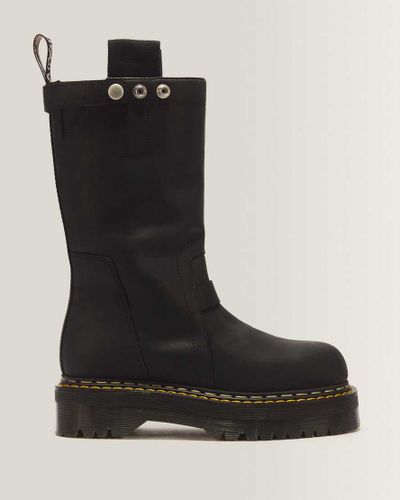 Cuir Boots Pull On Rick Owens en , Taille: 47 - Dr. martens - Modalova