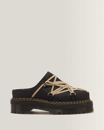 Cuir Mules Megalace Rick Owens en , Taille: 46 - Dr. martens - Modalova