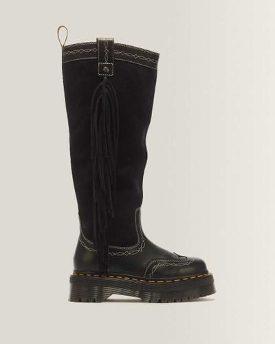 Boots Quad Hi Desert Rodeo en Cuir Et en Daim en , Taille: 41 - Dr. martens - Modalova