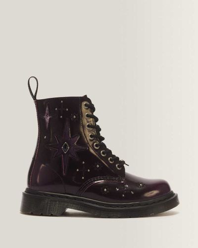 Boots 1460 Pascal Wmg en Cuir Arcadia Et Velours en , Taille: 41 - Dr. martens - Modalova