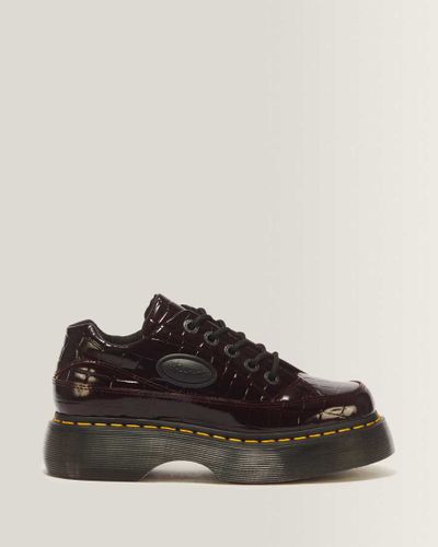 Chaussures Buzz en Cuir Croc Emboss À 5 Œillets en , Taille: 41 - Dr. martens - Modalova
