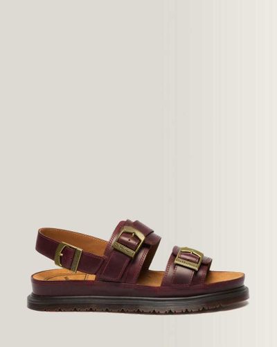 Sandales San en Cuir À Brides en , Taille: 43 - Dr. martens - Modalova