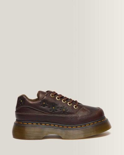 Chaussures Buzz en Cuir Flower Grizzly À 5 Œillets en , Taille: 40 - Dr. martens - Modalova