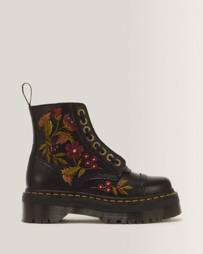 Boots Sinclair Floral en Cuir Wanama À Lacets en , Taille: 40 - Dr. martens - Modalova