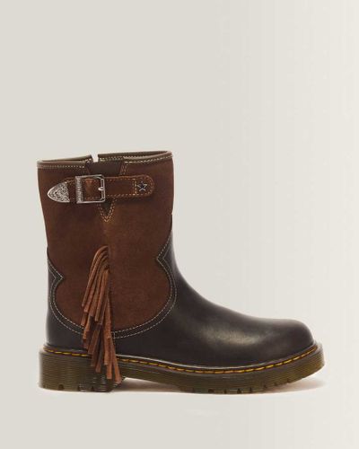 Boots Geneya Desert Rodeo en Cuir Et en Daim Pour Ado en , Taille: 37 - Dr. martens - Modalova