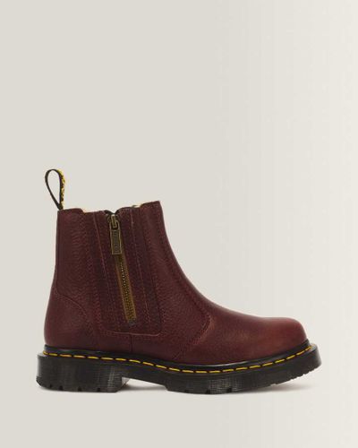 Chelsea Boots 2976 Alyson en Cuir Grizzly À Zip Et Lacets Chaussures en , Taille: 38 - Dr. martens - Modalova