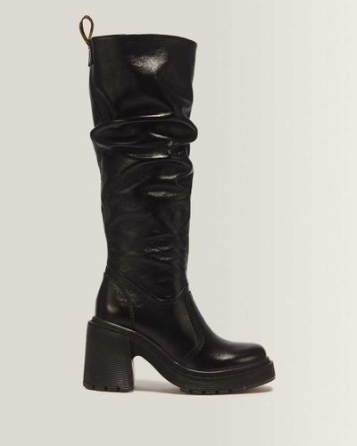 Boots Montantes À Talons Kasey en Cuir Milled Gloss en , Taille: 37 - Dr. martens - Modalova