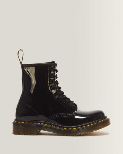 Boots 1460 en Cuir Verni À Lacets en , Taille: 42 - Dr. martens - Modalova