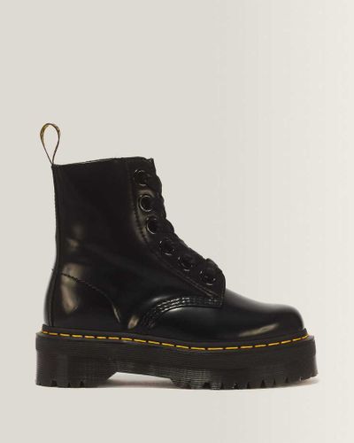 Molly Bottes Plateformes Dames Cuir Chaussures en , Taille: 43 - Dr. martens - Modalova