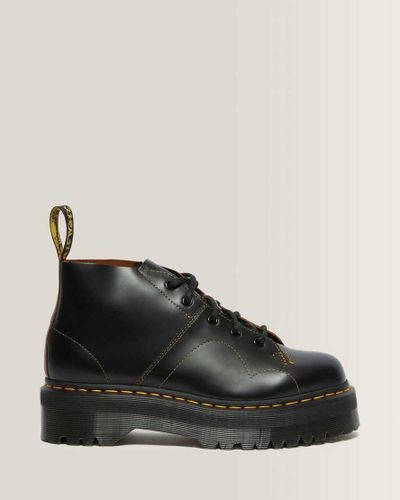 Lisse Cuir Boots Plateformes Church Quad en , Taille: 45 - Dr. martens - Modalova
