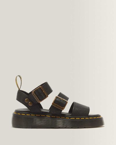 Cuir Souple Sandales Plateformes Gryphon Quad en , Taille: 43 - Dr. martens - Modalova