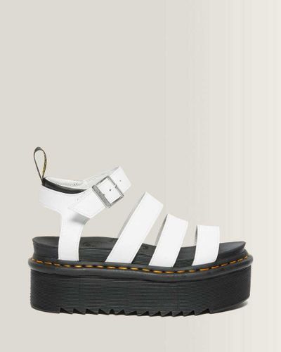 Sandales Plateformes Quad Blaire en Cuir Hydro en , Taille: 43 - Dr. martens - Modalova