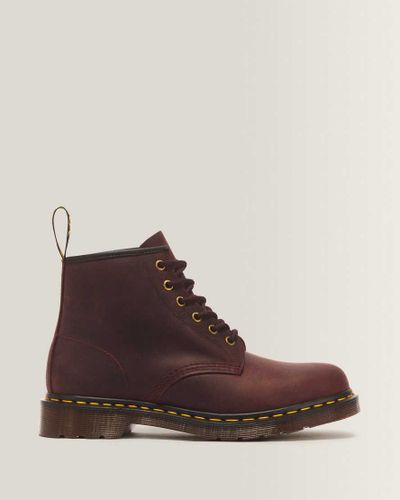Boots 101 en Cuir Crazy Horse À 6 Œillets en , Taille: 39 - Dr. martens - Modalova