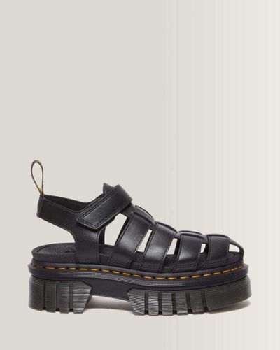 Nappa Cuir Sandales Plateformes Ricki Fisherman en , Taille: 42 - Dr. martens - Modalova