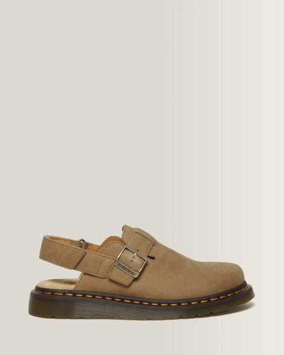 Mules Jorge II en Cuir Tumbled Nubuck À Brides en /, Taille: 43 - Dr. martens - Modalova