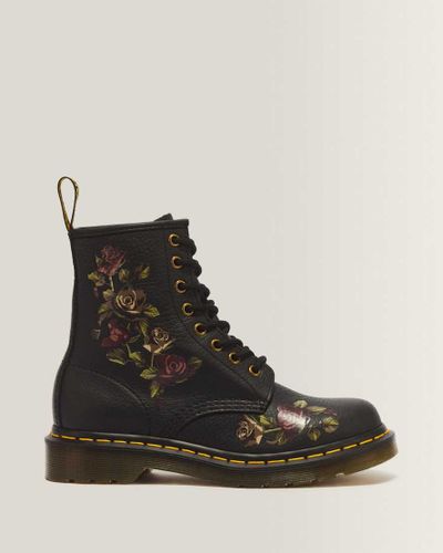 Boots 1460 Decayed Roses en Cuir en , Taille: 39 - Dr. martens - Modalova