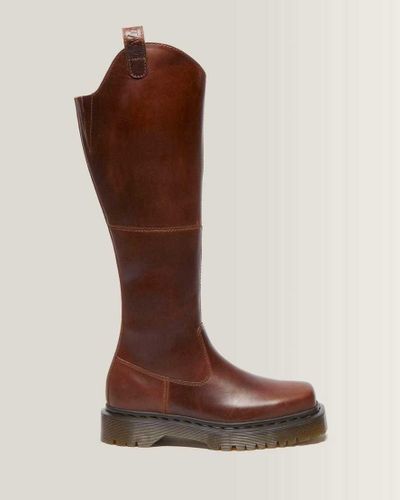 Bottes Cavalières Amaayah en Cuir en , Taille: 39 - Dr. martens - Modalova