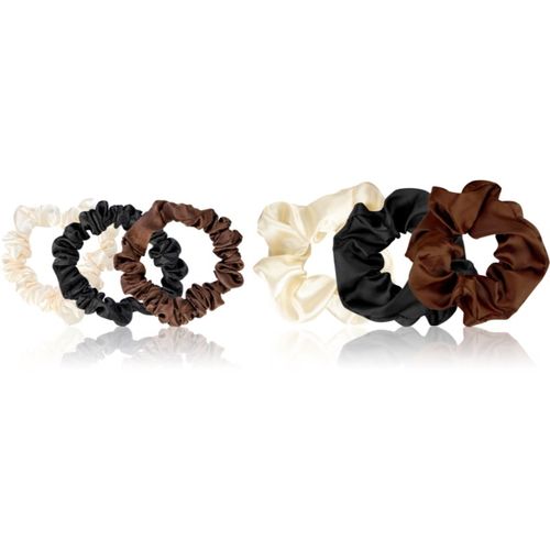 Everyday Satin Scrunchie Set élastiques à cheveux 6 pcs - Brushworks - Modalova