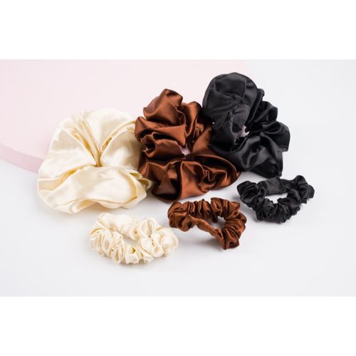 Everyday Satin Scrunchie Set élastiques à cheveux 6 pcs - Brushworks - Modalova