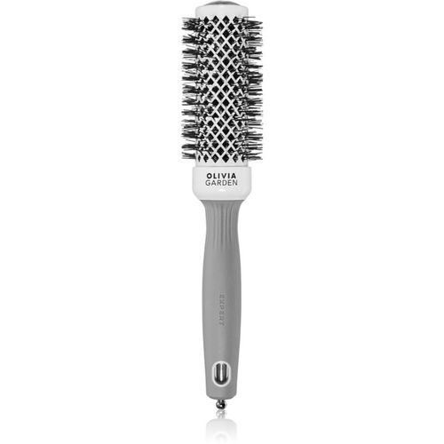 Expert Shine Wavy Bristles White&Grey brosse à cheveux průměr 35 mm 1 pcs - Olivia Garden - Modalova