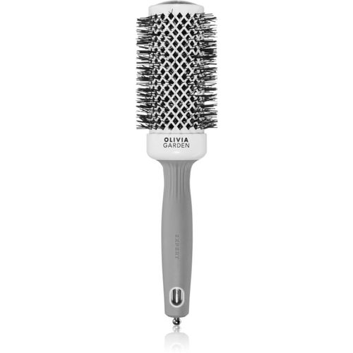 Expert Shine Wavy Bristles White&Grey brosse à cheveux průměr 45 mm 1 pcs - Olivia Garden - Modalova