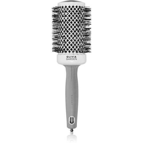 Expert Shine Wavy Bristles White&Grey brosse à cheveux průměr 55 mm 1 pcs - Olivia Garden - Modalova