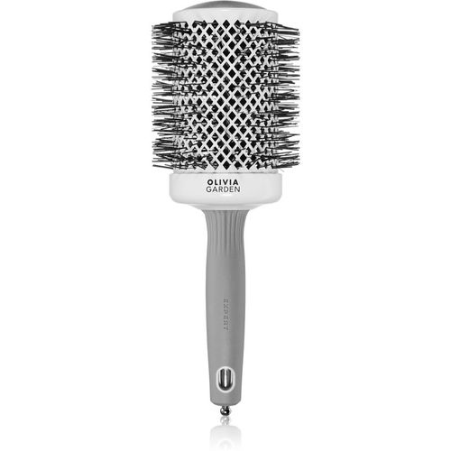 Expert Shine Wavy Bristles White&Grey brosse à cheveux průměr 65 mm 1 pcs - Olivia Garden - Modalova