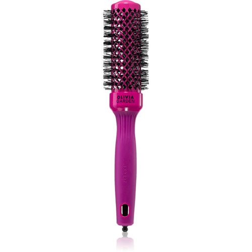 Expert Shine Hot Pink brosse séchage pour cheveux longs 35 mm 1 pcs - Olivia Garden - Modalova