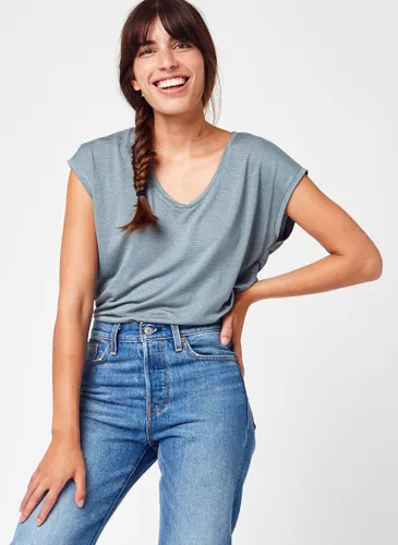 Vêtements Pcbillo Tee Lurex Stripes Noos - Pieces - Modalova