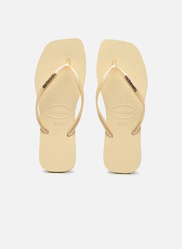 Tongs Slim Square Logo Metallic - Havaianas - Modalova
