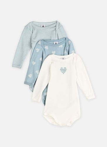 Vêtements Lot de 3 bodies Manches Longues A0FNR pour Enfant - Petit Bateau - Modalova