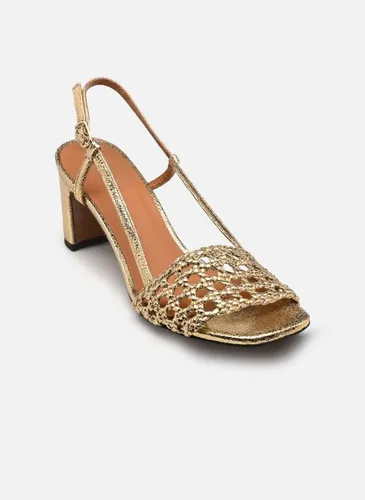 Sandales et nu-pieds Sandales n°592 - Cuir craquelé - Doré - Rivecour - Modalova