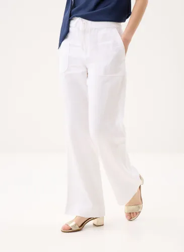Vêtements Pantalon jambe large en lin - Lauren Ralph Lauren - Modalova