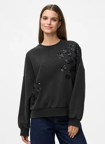 Vêtements Pcmie Ls Sequins Sweatshirt Jrs - Pieces - Modalova